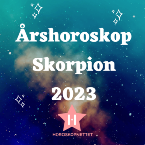Årshoroskop Skorpion 2023