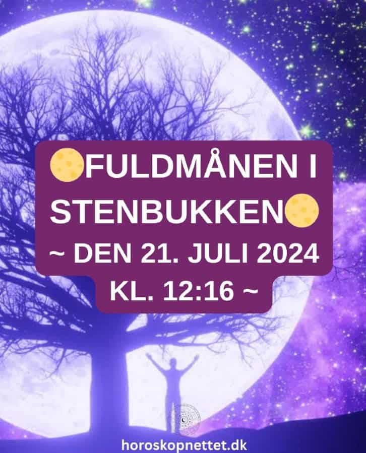 Fuldmåne i Stenbukken d. 21. juli » Horoskopnettet.dk