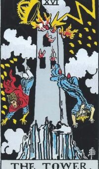 Taarnet - Træk et tarotkort ja/nej