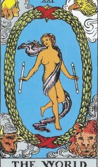 Verden - Træk et tarotkort ja/nej