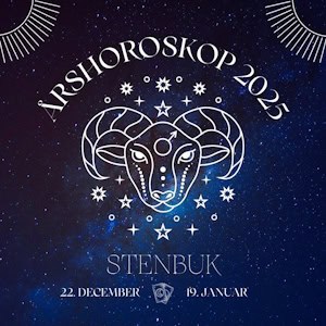 Årshoroskop Stenbuk 2025