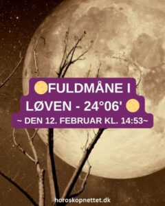 fuldmåne i løven
