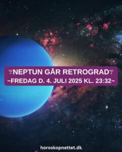 neptun gaar retrograd - Neptun går retrograd - Klarhed gennem tågen, sandhed gennem sjælen