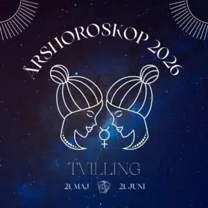 Horoskopnettet årshoroskop tvilling 2026